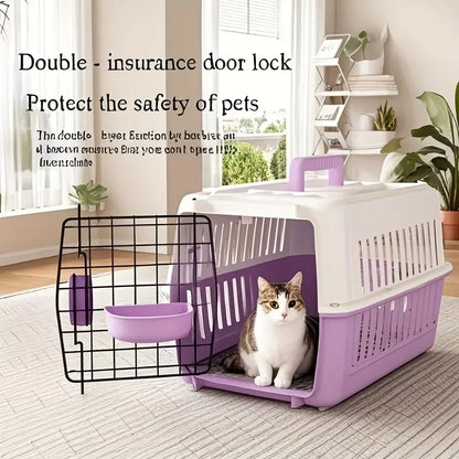 Travel Carrier for Cats & Small Dogs, Breathable