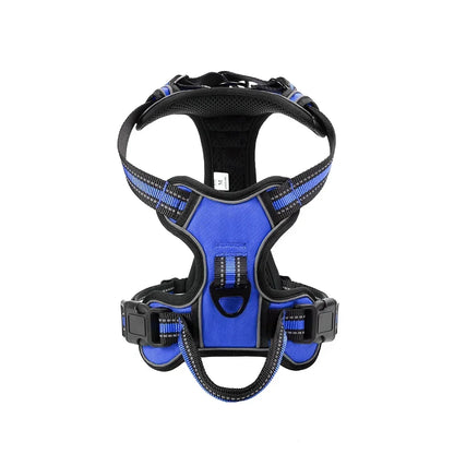 Nylon Dog Harness, Reflective, Breathable, No Pull
