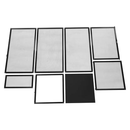 Reptile Habitat Terrarium Enclosed, Rectangular Freestanding