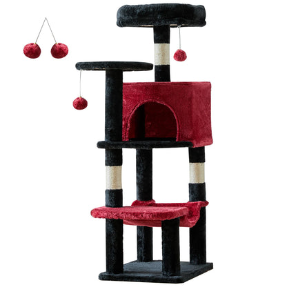 Multi-Cat Climbing Tower for Indoor Cat
