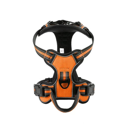 Nylon Dog Harness, Reflective, Breathable, No Pull