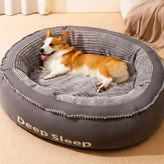 Donut Round Dog /Cat Bed Washable Cushion