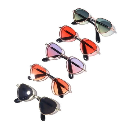 Fashion Cat Dog Sunglasses, Metal Frames