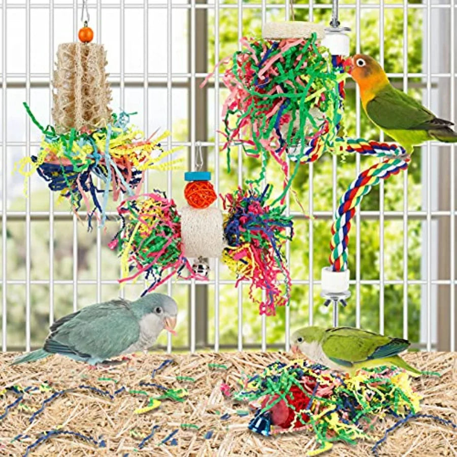 Hanging Bird Shredding/ Foraging Toys