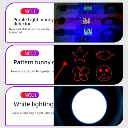 USB Rechargeable Infrared Laser Projection Cat Toy