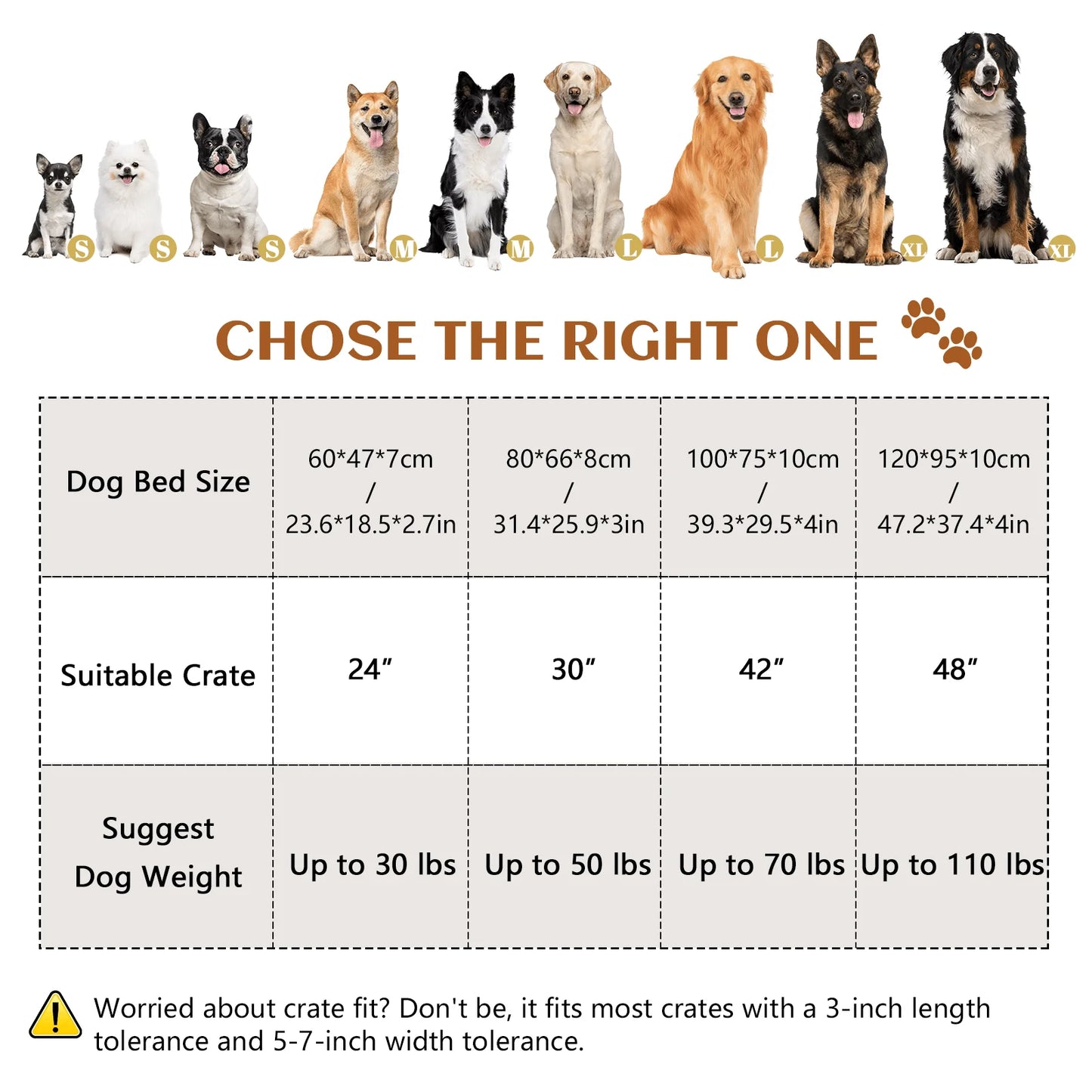 Large, All-Season Bed For Cats & Dogs Non-Slip