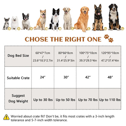 Large, All-Season Bed For Cats & Dogs Non-Slip
