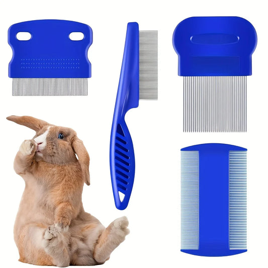 Stainless Steel Grooming Comb, Flea and Lice Comb