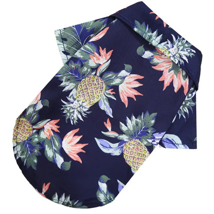 Hawaiian Style Dog Summer Clothing