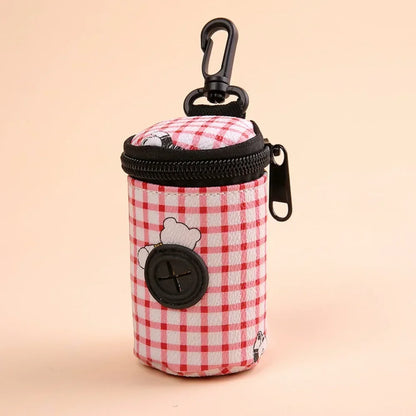 Hangable Dog Poop Bag Dispenser Zipper Top