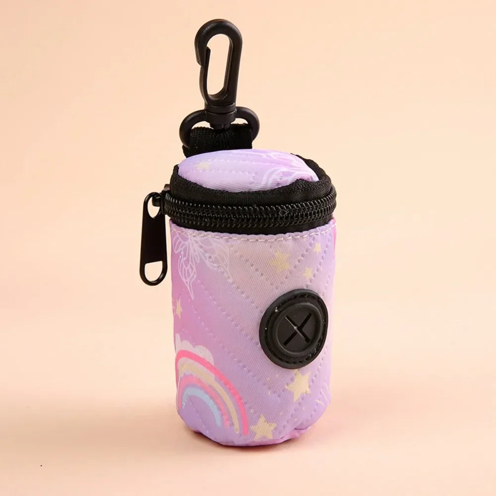 Hangable Dog Poop Bag Dispenser Zipper Top