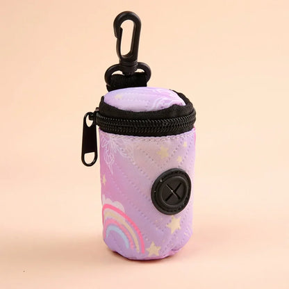Hangable Dog Poop Bag Dispenser Zipper Top
