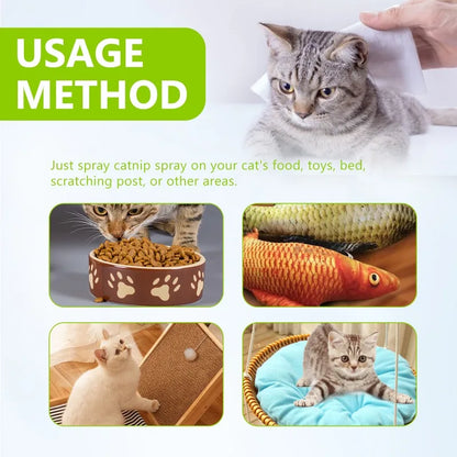 Catnip Spray Anxiety Relief Enhances Vitality