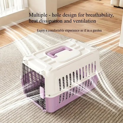 Travel Carrier for Cats & Small Dogs, Breathable