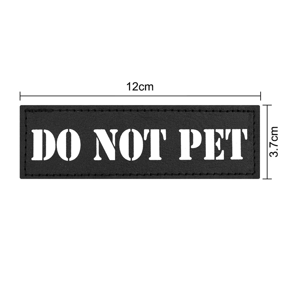 Personalized Tactical Patch Bundle For Dog Vest Harness/ Collar