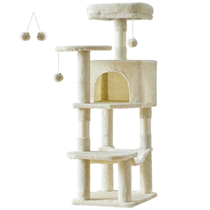 Multi-Cat Climbing Tower for Indoor Cat