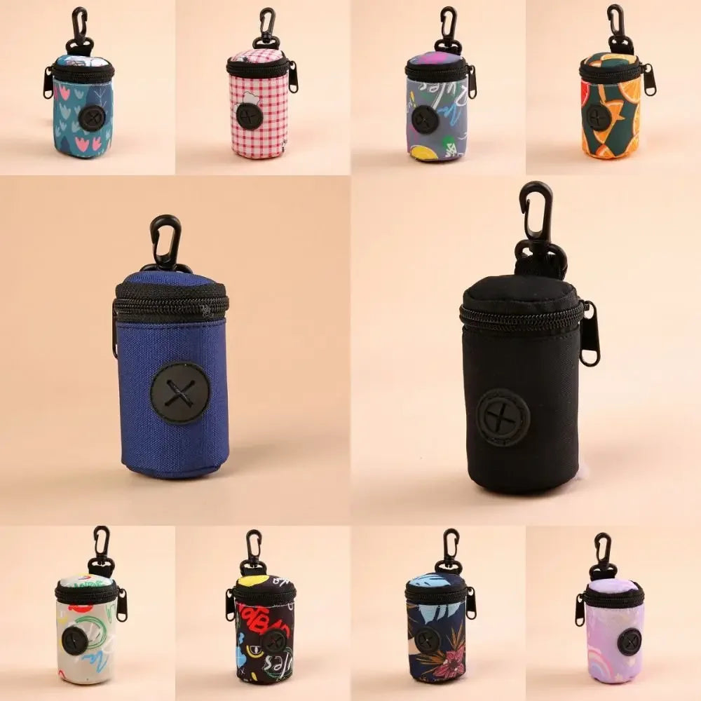Hangable Dog Poop Bag Dispenser Zipper Top
