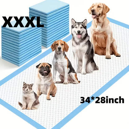 XXXXL Super Absorbent Dog Pee Pads, Disposable