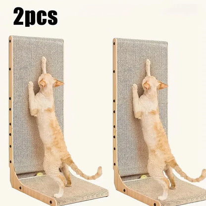 Indoor L Shaped Cat Scratching Post