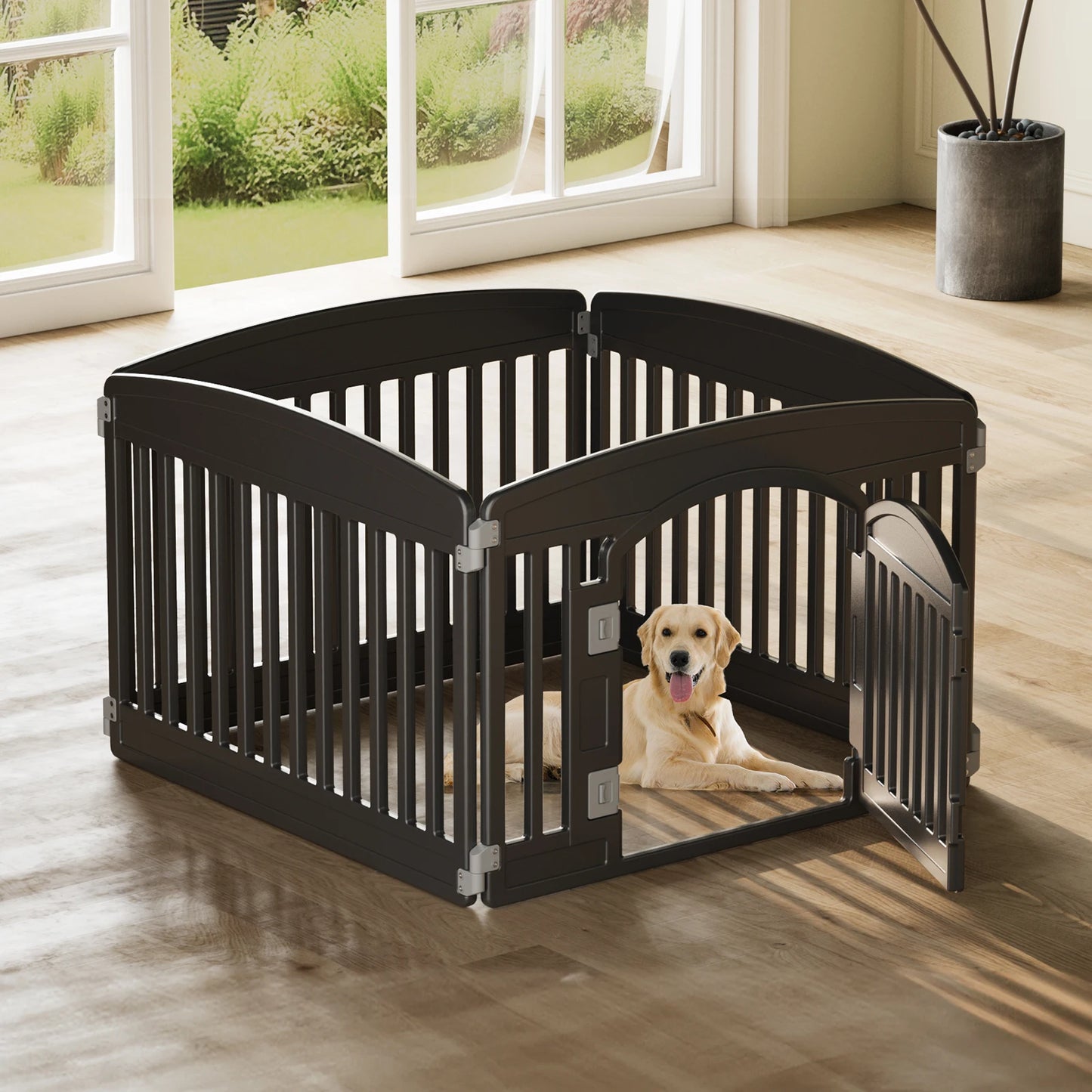 Dog Playpen, Expandable, Folding, Portable