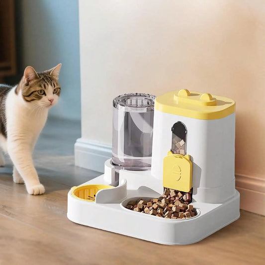 2L Cat Feeder and Water Dispenser, Automatic