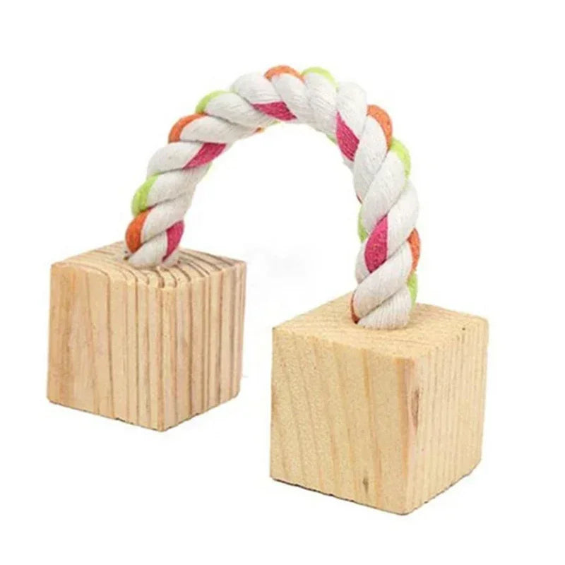 Rabbit Roller Toys Natural Wooden Pine