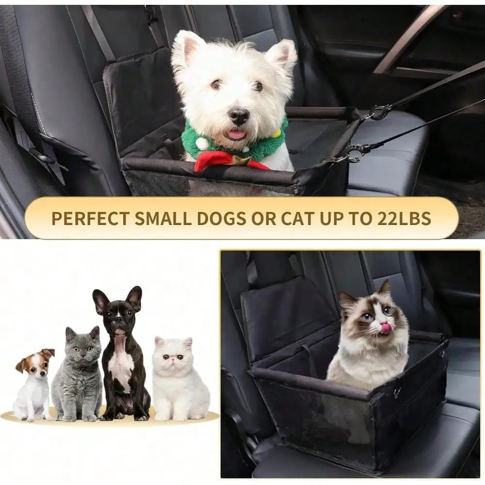 Breathable Pet Car Seat Adjustable Safety Belt