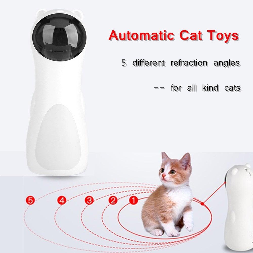 Cat Laser Toy Interactive USB Charge Random Speeds