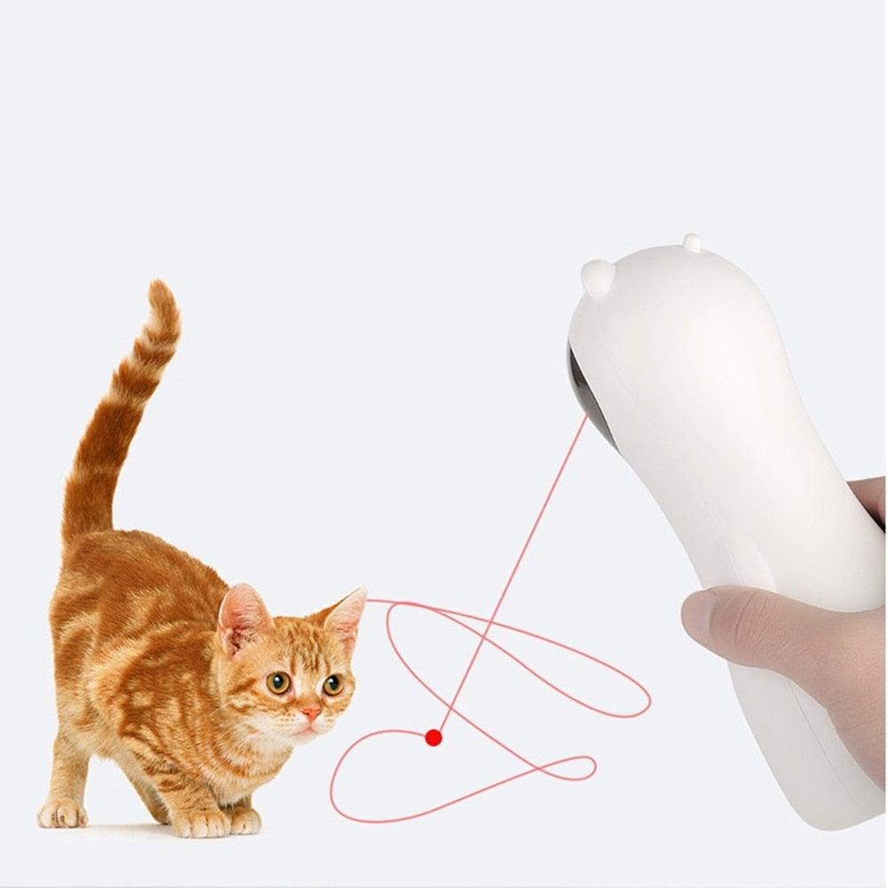 Cat Laser Toy Interactive USB Charge Random Speeds