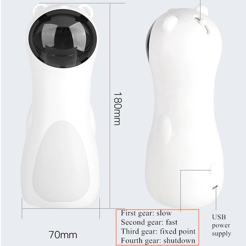 Cat Laser Toy Interactive USB Charge Random Speeds