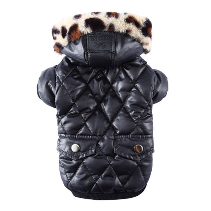 Dog Autumn and Winter Coat Fur Collar