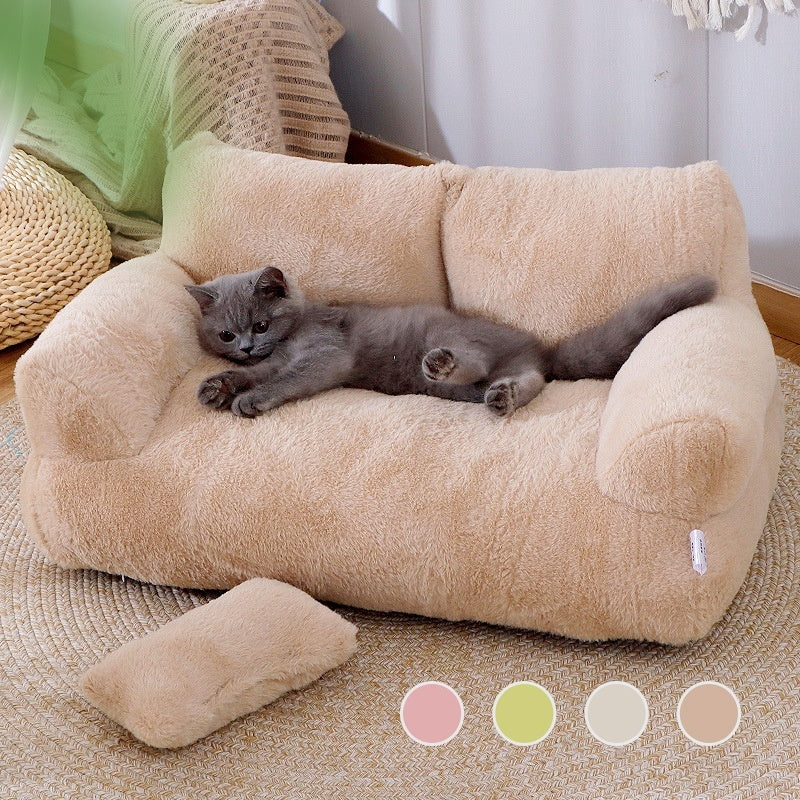 Luxury Cat Bed Sofa suitable for Cats and Dogs