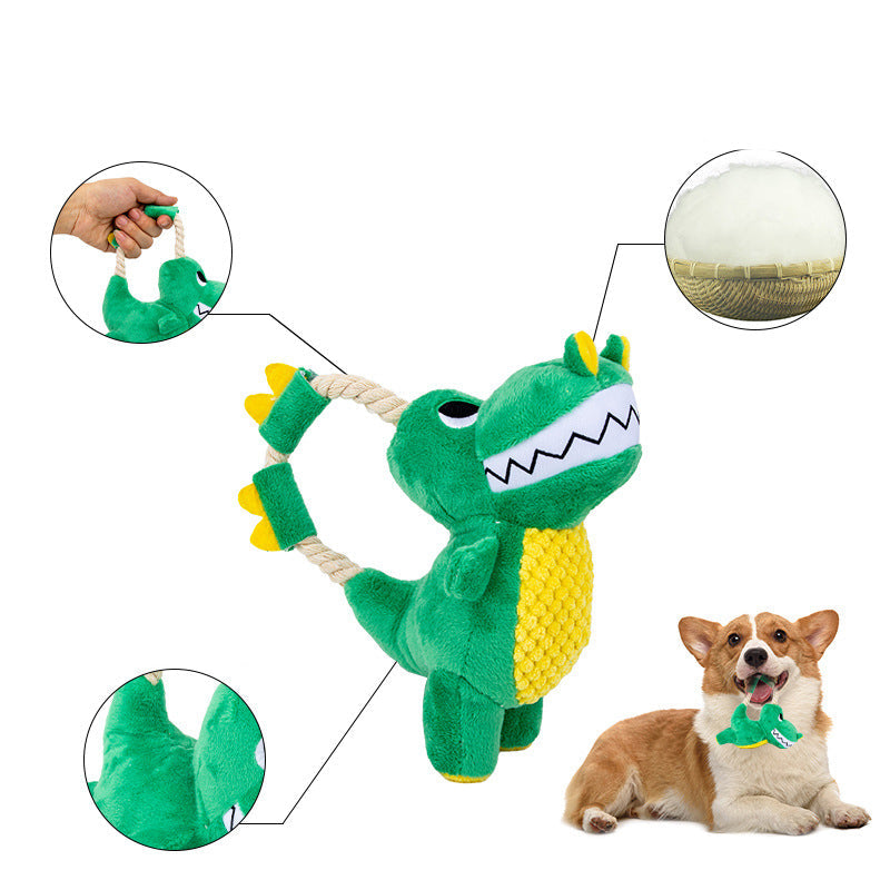 Dog Plush Sounding Chew Toy Durable