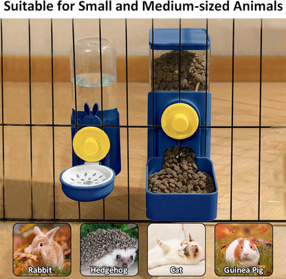 Hanging Automatic Food Water Dispenser For Hamsters and Other Small Animals