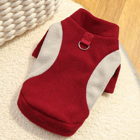 Fleece-lined Pet Clothing