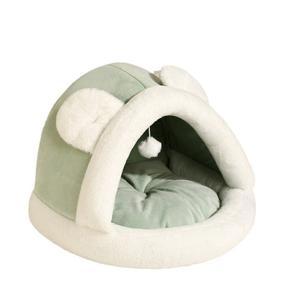Pet Tent Cave Bed For Cats Small Dogs