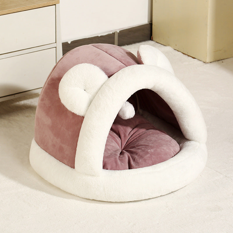 Pet Tent Cave Bed For Cats Small Dogs