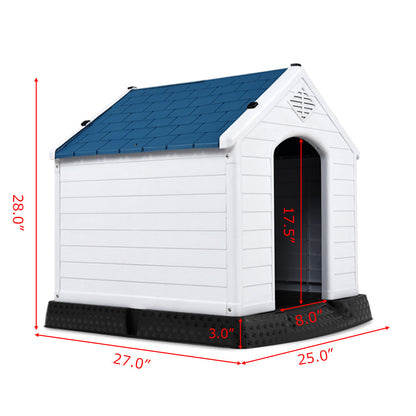 Indoor/Outdoor Waterproof Plastic Dog House