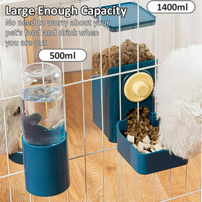 Hanging Automatic Food Water Dispenser For Hamsters and Other Small Animals