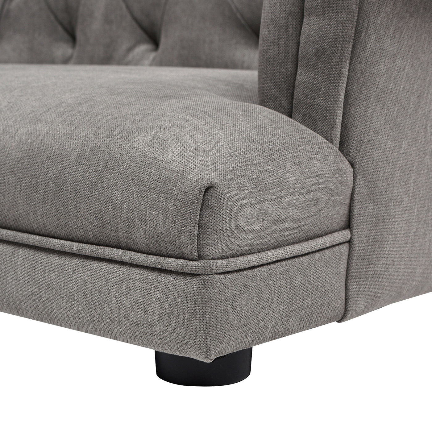 Kiki 36.5" Chesterfield Dog Sofa Bed, Medium, Uptown