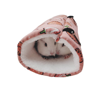 Plush Tunnel Nest for Hamsters