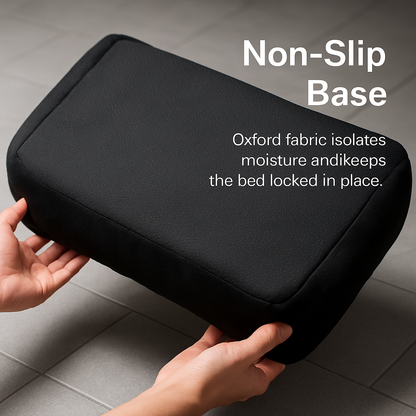 Dog Bed with Soft Fleece Cushion - Cozy & Secure Rest