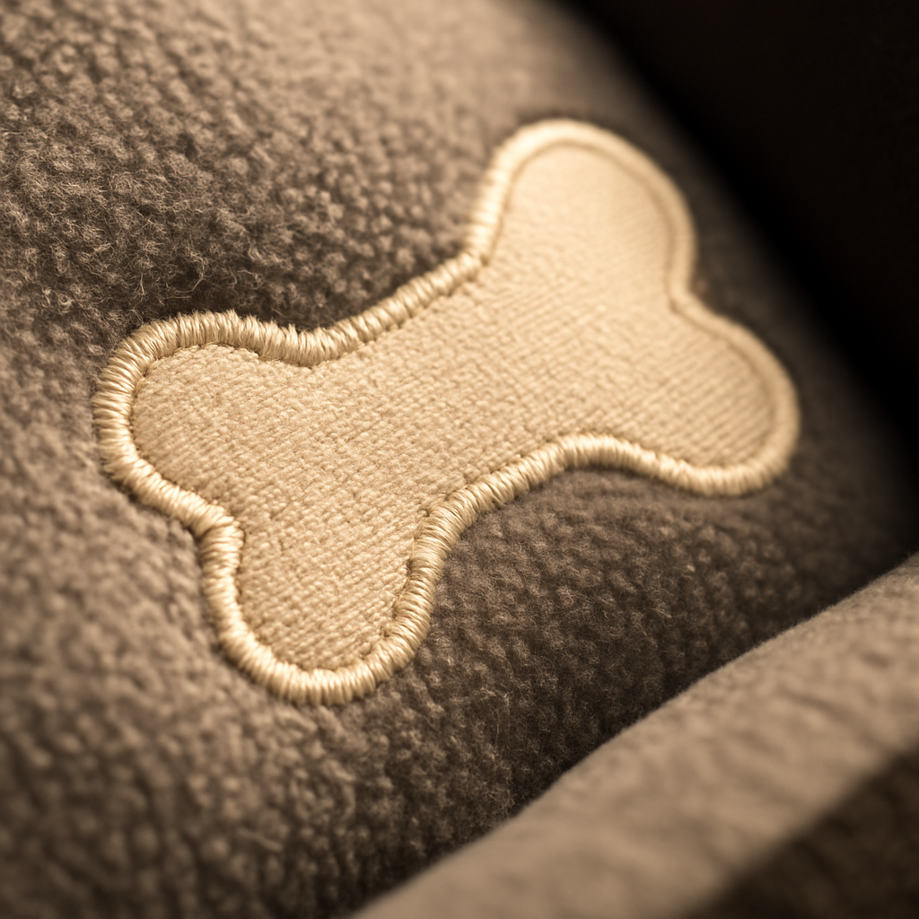 Dog Bed with Soft Fleece Cushion - Cozy & Secure Rest