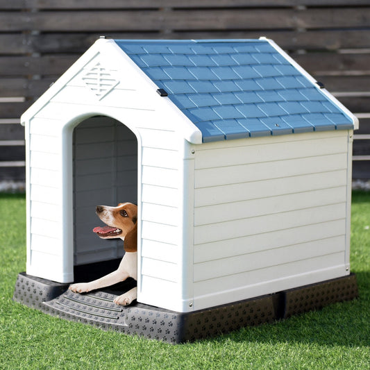 Indoor/Outdoor Waterproof Plastic Dog House