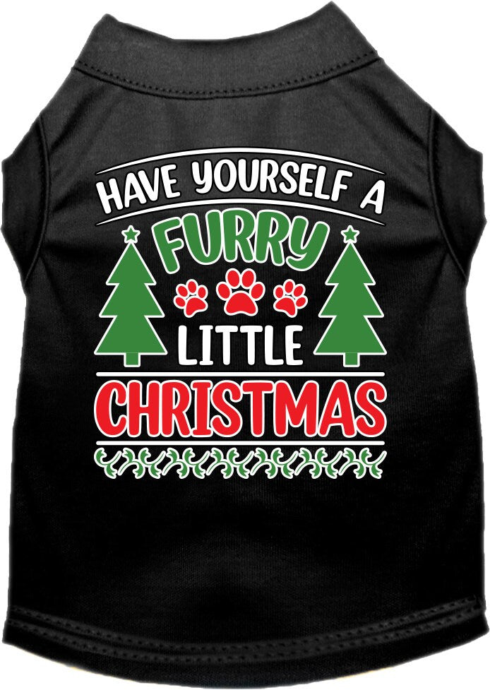 Christmas Dog & Cat Shirt, "Have Yourself A Furry Little Christmas"