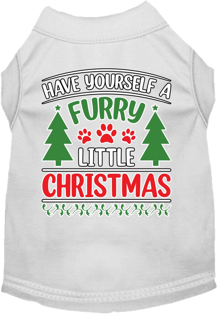 Christmas Dog & Cat Shirt, "Have Yourself A Furry Little Christmas"