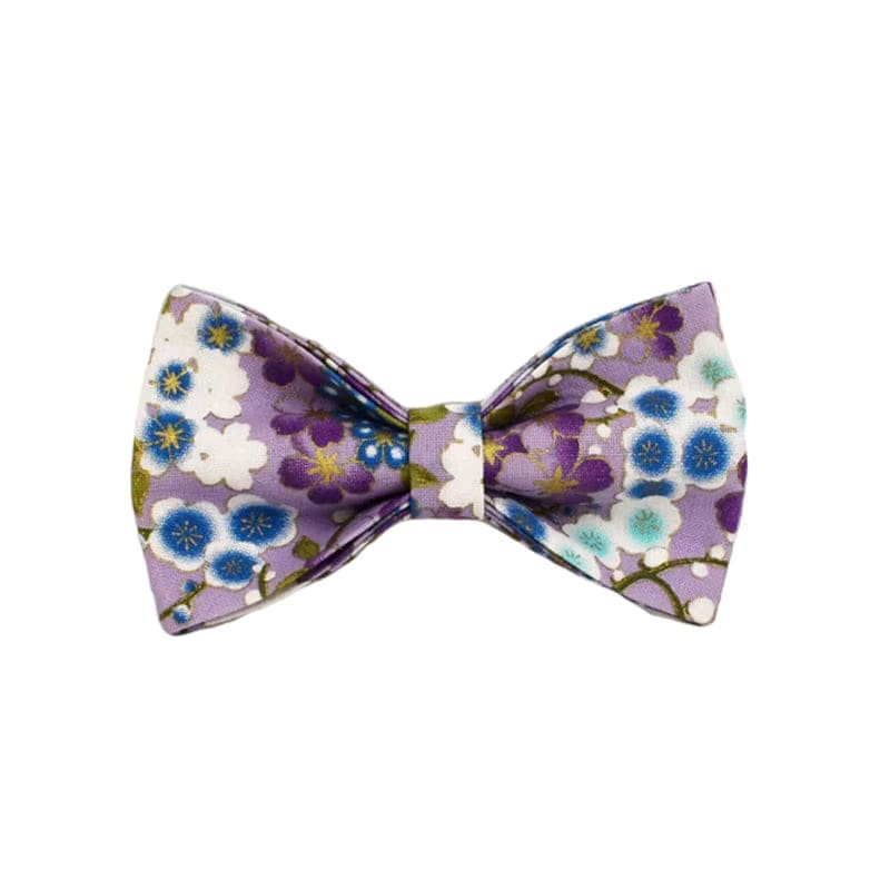 Lilac Meadow Floral Harness Set for Dogs