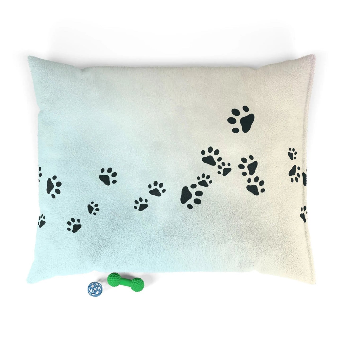 Cozy, Pastel Paw Print Pet Bed, Dogs & Cats
