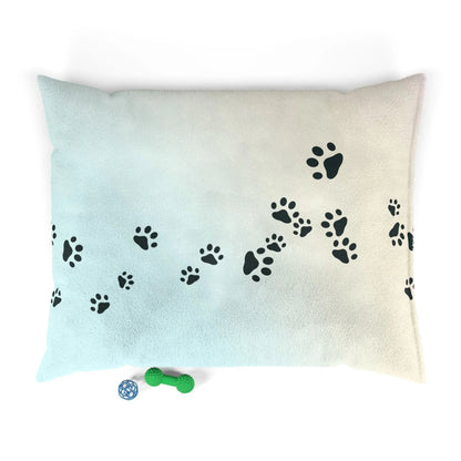 Cozy, Pastel Paw Print Pet Bed, Dogs & Cats