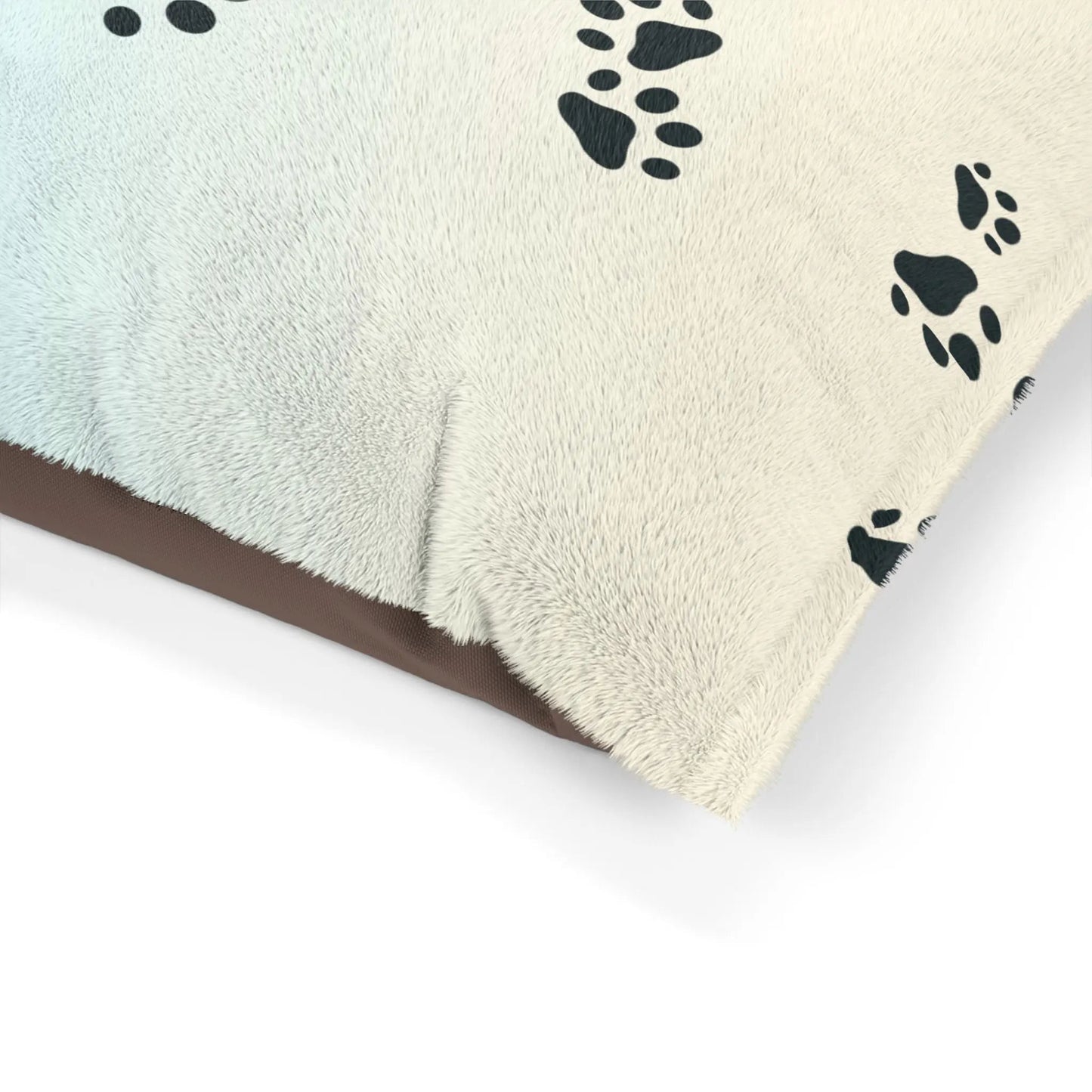 Cozy, Pastel Paw Print Pet Bed, Dogs & Cats